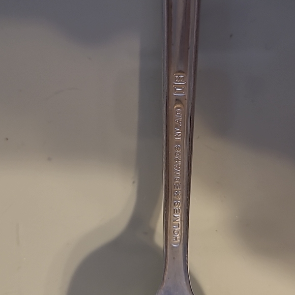 Vintage 1940s/50s Holmes & Edwards May Queen Silver Inlaid Teaspoons(Set of 8) - Picture 5 of 6